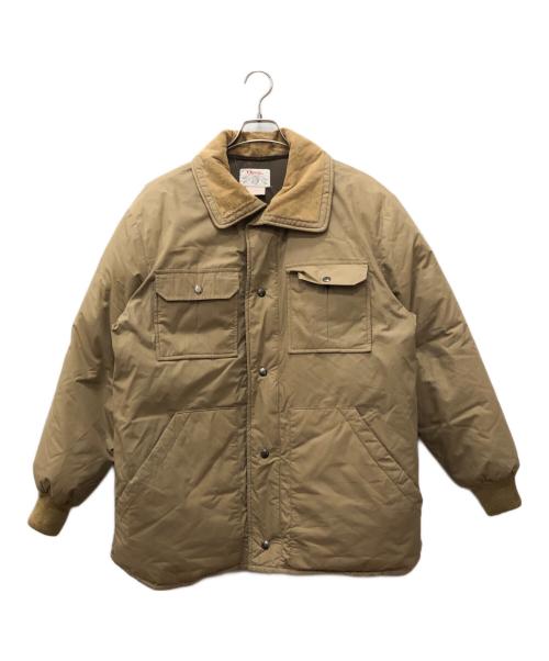orvis（オービス）orvis (オービス) ダウンジャケット ベージュ サイズ:FREEの古着・服飾アイテム
