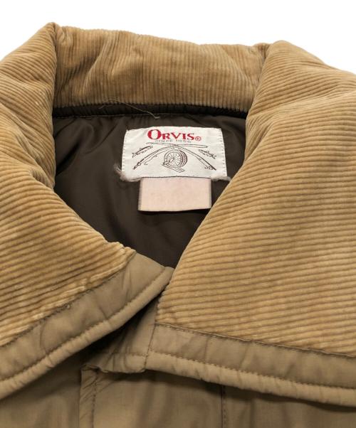 orvis（オービス）orvis (オービス) ダウンジャケット ベージュ サイズ:FREEの古着・服飾アイテム