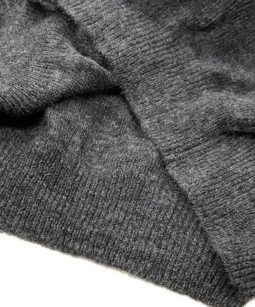 SOFTHYPHEN（ソフトハイフン）SOFTHYPHEN (ソフトハイフン) Quilting Mix Mohair Long Cardigan ブラック サイズ:1の古着・服飾アイテム