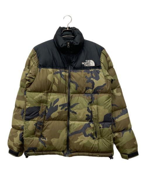 THE NORTH FACE（ザ ノース フェイス）THE NORTH FACE (ザ ノース フェイス) Novelty Nuptse Jacket グリーン サイズ:Lの古着・服飾アイテム