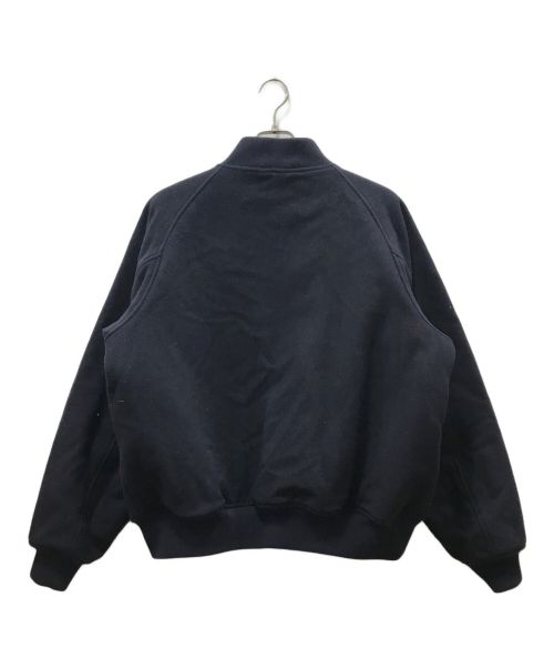 everyone（エブリワン）everyone (エブリワン) j.30000 varsity jacket ネイビー サイズ:Lの古着・服飾アイテム