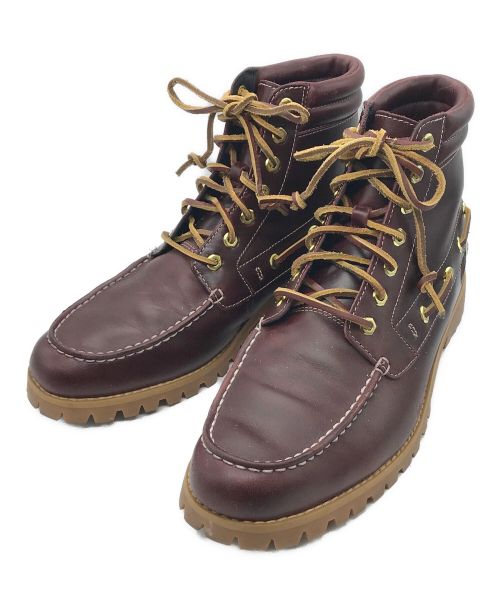 Timberland（ティンバーランド）Timberland (ティンバーランド) andrelMhoffwann セブンアイ クラシック ラグ バーガンディー サイズ:27の古着・服飾アイテム
