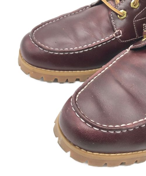 Timberland（ティンバーランド）Timberland (ティンバーランド) andrelMhoffwann セブンアイ クラシック ラグ バーガンディー サイズ:27の古着・服飾アイテム