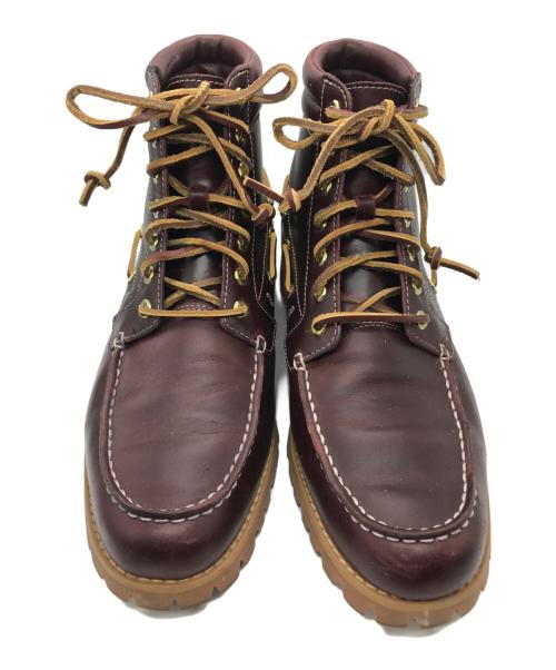 Timberland（ティンバーランド）Timberland (ティンバーランド) andrelMhoffwann セブンアイ クラシック ラグ バーガンディー サイズ:27の古着・服飾アイテム