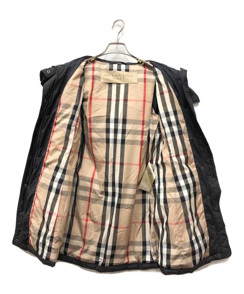 BURBERRY BRIT（バーバリーブリット）BURBERRY BRIT (バーバリーブリット) 裏地ノバチェック中綿コート ブラック サイズ:Sの古着・服飾アイテム