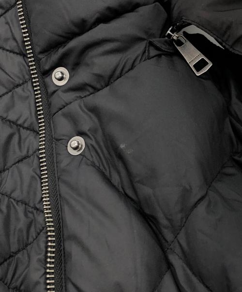 BURBERRY BRIT（バーバリーブリット）BURBERRY BRIT (バーバリーブリット) 裏地ノバチェック中綿コート ブラック サイズ:Sの古着・服飾アイテム