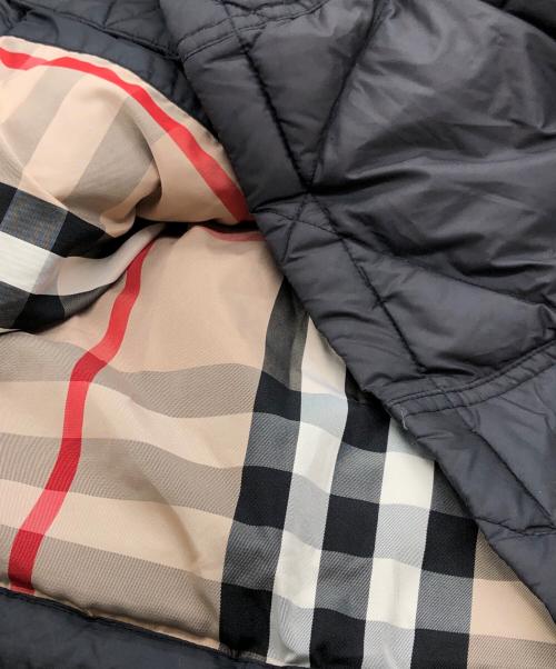 BURBERRY BRIT（バーバリーブリット）BURBERRY BRIT (バーバリーブリット) 裏地ノバチェック中綿コート ブラック サイズ:Sの古着・服飾アイテム