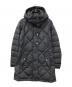 BURBERRY BRIT（バーバリーブリット）の古着「裏地ノバチェック中綿コート」｜ブラック