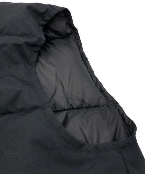 ZANTER（ザンター）ZANTER (ザンター) ZANTER  DOWN VEST ブラック サイズ:Lの古着・服飾アイテム