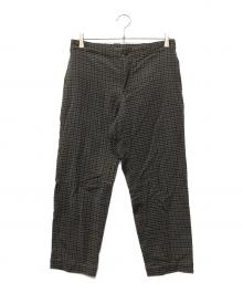 45R（フォーティファイブ・アール）の古着「モールサージストレッチのサブリナスラックス」｜ブラウン