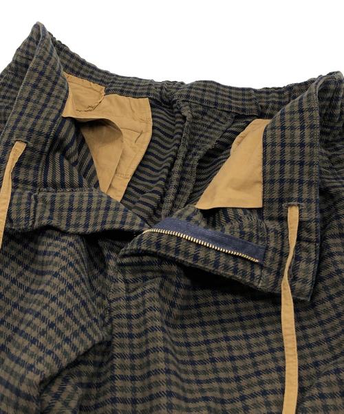 45R（フォーティファイブ・アール）45R (フォーティファイブ・アール) モールサージストレッチのサブリナスラックス ブラウン サイズ:3の古着・服飾アイテム