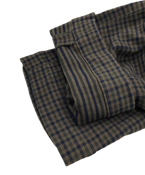 45R（フォーティファイブ・アール）45R (フォーティファイブ・アール) モールサージストレッチのサブリナスラックス ブラウン サイズ:3の古着・服飾アイテム