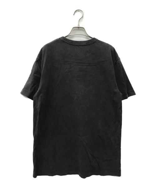 ALEXANDER WANG（アレキサンダー・ワン）ALEXANDER WANG (アレキサンダーワン) ハイツイストジャージー アシッドウォッシュTシャツ ブラック サイズ:Sの古着・服飾アイテム