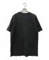 ALEXANDER WANG (アレキサンダーワン) ハイツイストジャージー アシッドウォッシュTシャツ ブラック サイズ:S：13000円