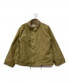 waiperワイパー）の古着「N-1デッキジャケット」｜ベージュ