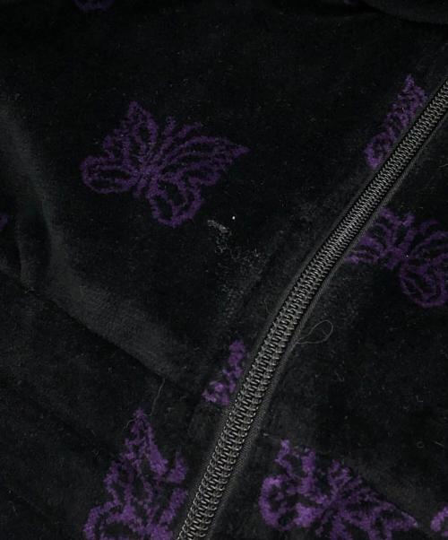 Needles（ニードルズ）Needles (ニードルズ) Papillon Velour ブラック サイズ:Mの古着・服飾アイテム