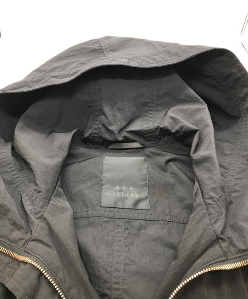 TATRAS（タトラス）TATRAS (タトラス) Demi-Luxe BEAMS (デミルクス ビームス) 別注 CRIDORLA ナイロン フード ブルゾン ブラック サイズ:Sの古着・服飾アイテム
