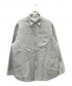 OAMCオーエーエムシー）の古着「HENRY SHIRT STRIPED」｜ブルー