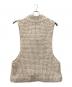 MM6 Maison Margiela (エムエムシックスメゾンマルジェラ) ワッフルニットオーバーベスト ベージュ サイズ:XS：13000円