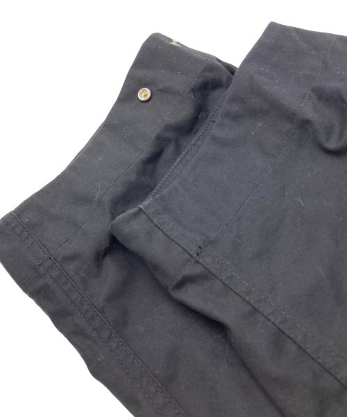 ALMOSTBLACK（オールモストブラック）ALMOSTBLACK (オールモストブラック) NOCOLLER RIVER FUR COAT ブラック サイズ:Mの古着・服飾アイテム