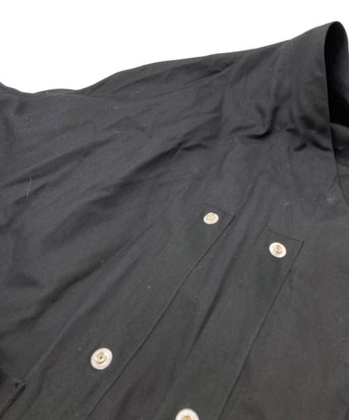 ALMOSTBLACK（オールモストブラック）ALMOSTBLACK (オールモストブラック) NOCOLLER RIVER FUR COAT ブラック サイズ:Mの古着・服飾アイテム