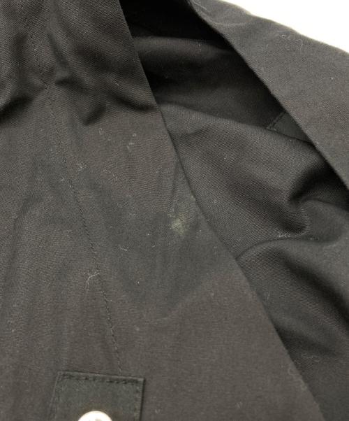 ALMOSTBLACK（オールモストブラック）ALMOSTBLACK (オールモストブラック) NOCOLLER RIVER FUR COAT ブラック サイズ:Mの古着・服飾アイテム