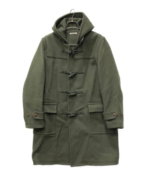 AURALEE（オーラリー）AURALEE (オーラリー) HEAVY MELTON DUFFLE COAT グリーン サイズ:5の古着・服飾アイテム