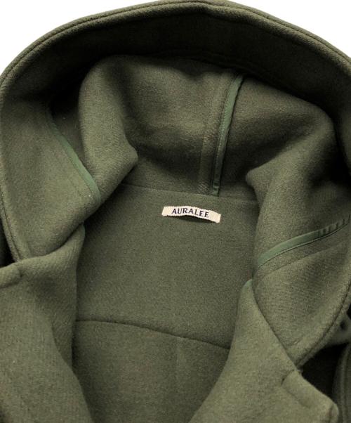 AURALEE（オーラリー）AURALEE (オーラリー) HEAVY MELTON DUFFLE COAT グリーン サイズ:5の古着・服飾アイテム