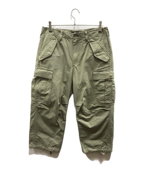 stussy（ステューシー）stussy (ステューシー) MILITARY CARGO PANT RIPSTOP オリーブ サイズ:30の古着・服飾アイテム