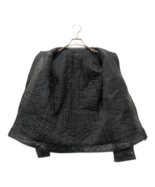 PLAG（プラグ）PLAG (プラグ) カモ柄レザージャケット ブラック サイズ:5の古着・服飾アイテム