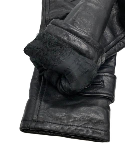 PLAG（プラグ）PLAG (プラグ) カモ柄レザージャケット ブラック サイズ:5の古着・服飾アイテム