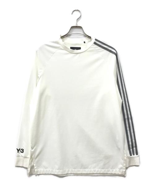 Y-3（ワイスリー）Y-3 (ワイスリー) 3S LS TEE ホワイト サイズ:Sの古着・服飾アイテム