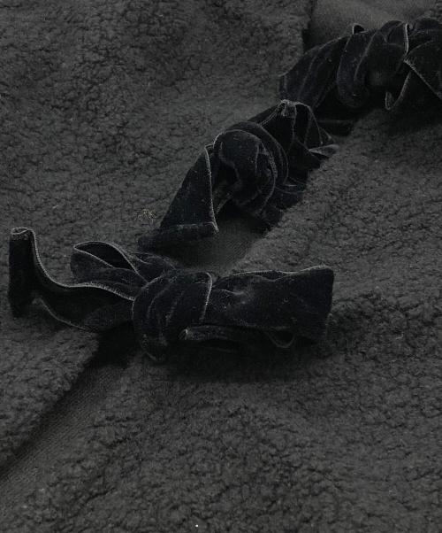 KEINA RITA（ケイナ リタ）KEINA RITA (ケイナ リタ) リボンニットジャケット ブラック サイズ:Fの古着・服飾アイテム