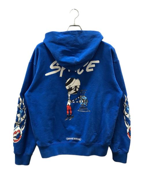 CHROME HEARTS（クロムハーツ）CHROME HEARTS (クロムハーツ) MATTY BOY (マティ―・ボーイ) PRO SPACE HD PLVR ブルー サイズ:Lの古着・服飾アイテム