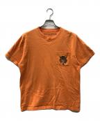CHROME HEARTSクロムハーツ）の古着「vine dagger t-shirt」｜オレンジ