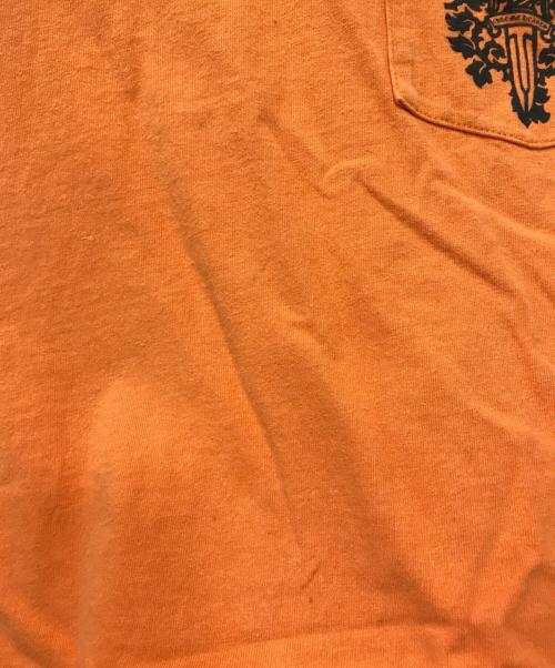 CHROME HEARTS（クロムハーツ）CHROME HEARTS (クロムハーツ) vine dagger t-shirt オレンジ サイズ:Lの古着・服飾アイテム