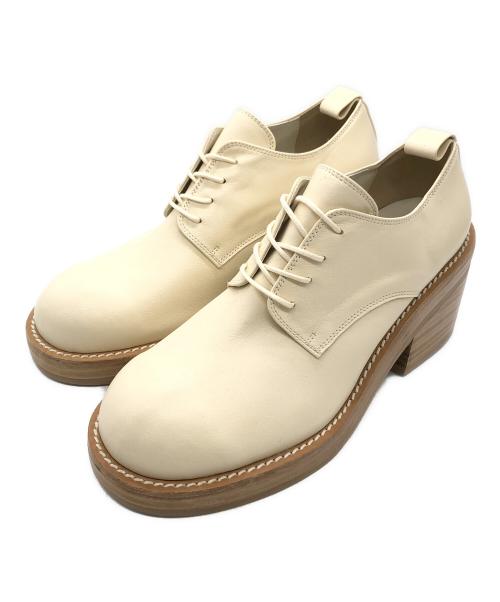 grove（グローブ）grove (グローブ) HEEL DURBY SHOES アイボリー サイズ:37 1/2の古着・服飾アイテム