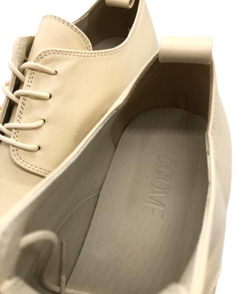 grove（グローブ）grove (グローブ) HEEL DURBY SHOES アイボリー サイズ:37 1/2の古着・服飾アイテム