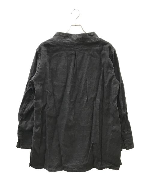 SUS-SOUS（シュス）SUS-SOUS (シュス) フィッシャーマンスモックシャツプルオーバー インディゴ サイズ:9の古着・服飾アイテム