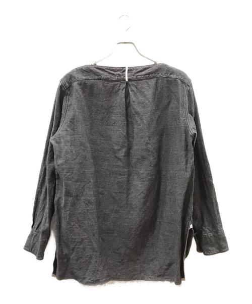 SUS-SOUS（シュス）SUS-SOUS (シュス) プルオーバースリーピングシャツ ブラック サイズ:9の古着・服飾アイテム