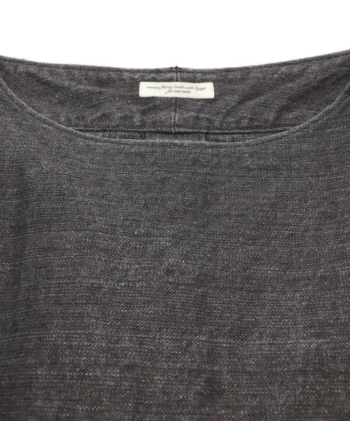 SUS-SOUS（シュス）SUS-SOUS (シュス) プルオーバースリーピングシャツ ブラック サイズ:9の古着・服飾アイテム