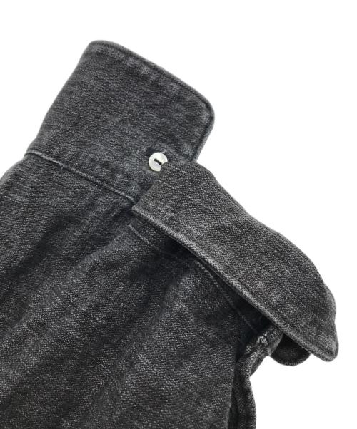 SUS-SOUS（シュス）SUS-SOUS (シュス) プルオーバースリーピングシャツ ブラック サイズ:9の古着・服飾アイテム