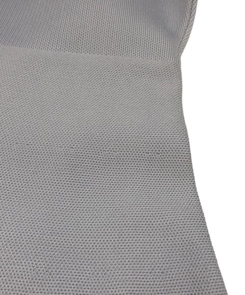 M Maglie le cassetto（エム マーリエ ル カセット）M Maglie le cassetto (エム マーリエ ル カセット) アシメントリー襟ボンディングワンピース ブルー サイズ:Mの古着・服飾アイテム