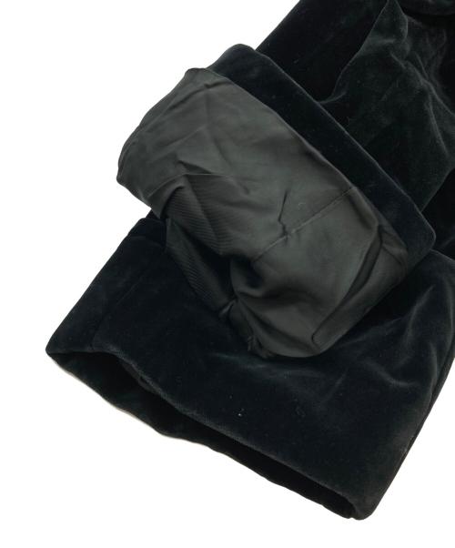 Paul Smith London（ポールスミスロンドン）Paul Smith London (ポールスミスロンドン) ベロアダブルコート ブラック サイズ:Lの古着・服飾アイテム