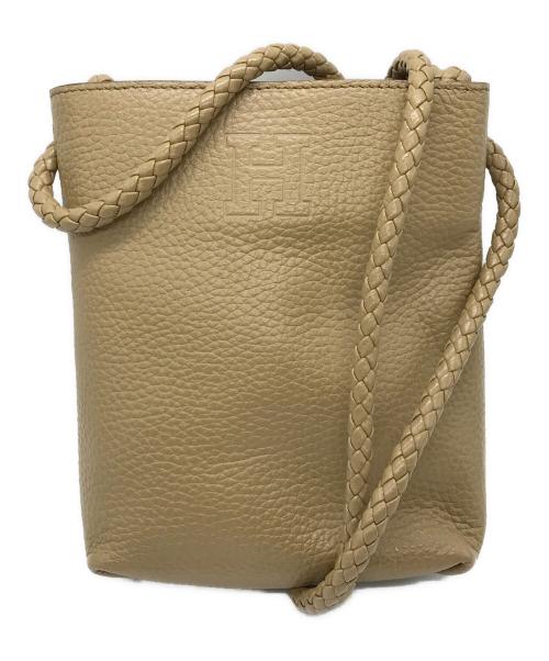 HIROFU（ヒロフ）HIROFU (ヒロフ) チェスタショルダーバッグ ベージュ サイズ:下記参照の古着・服飾アイテム