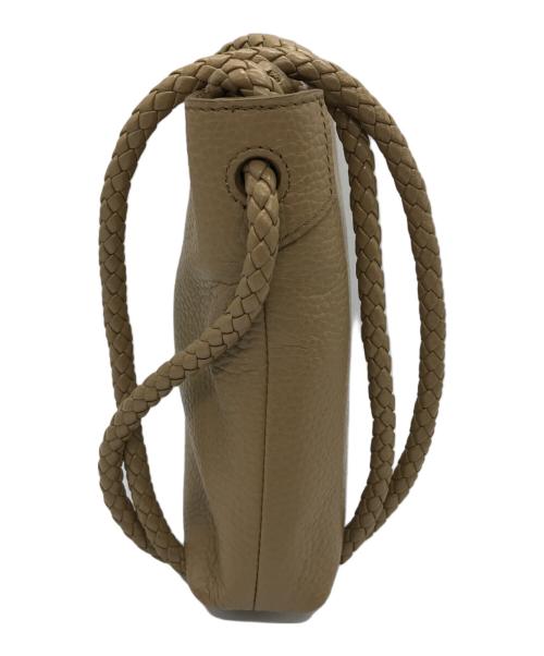 HIROFU（ヒロフ）HIROFU (ヒロフ) チェスタショルダーバッグ ベージュ サイズ:下記参照の古着・服飾アイテム