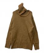 Y. PROJECTワイプロジェクト）の古着「Cut-Out Detail Oversized Jumper」｜ブラウン