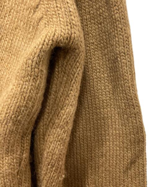 Y. PROJECT（ワイプロジェクト）Y. PROJECT (ワイプロジェクト) Cut-Out Detail Oversized Jumper ブラウン サイズ:Mの古着・服飾アイテム