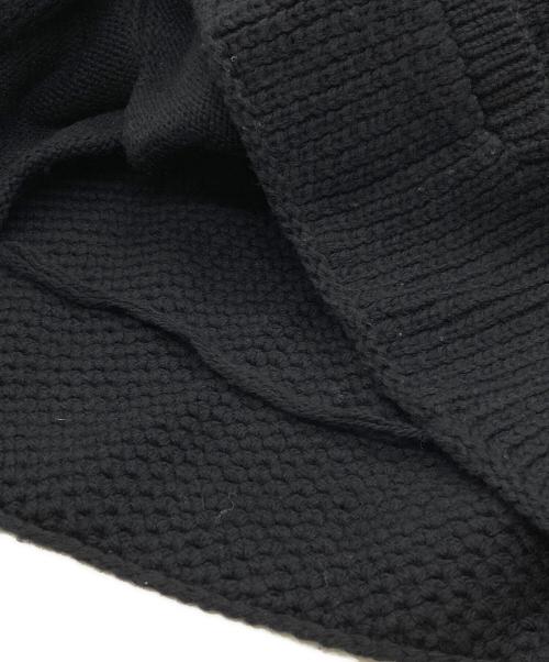 BED J.W. FORD（ベッドフォード）BED J.W. FORD (ベッドフォード) バラクラバ ニットベスト ブラック サイズ:1の古着・服飾アイテム
