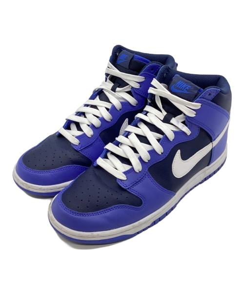 NIKE（ナイキ）NIKE (ナイキ) DUNK HI RETRO MEDIUM BLUE ネイビー サイズ:US8.5の古着・服飾アイテム